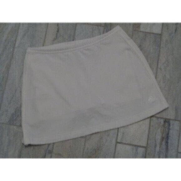 NEW Adidas women's small white Clima365 3-stripe skort Retails $64.99 - Picture 1 of 8